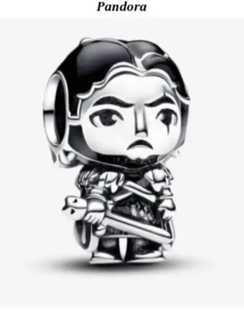 Game of Thrones Jon Snow Charm , Pendant For Pandora Bracelets Necklaces